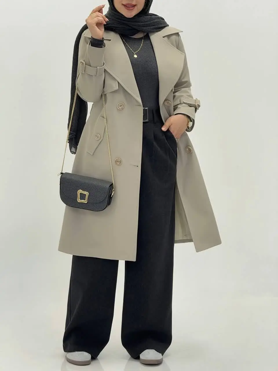 3589-بارونی آستردار پاییزان ( ایراددار )